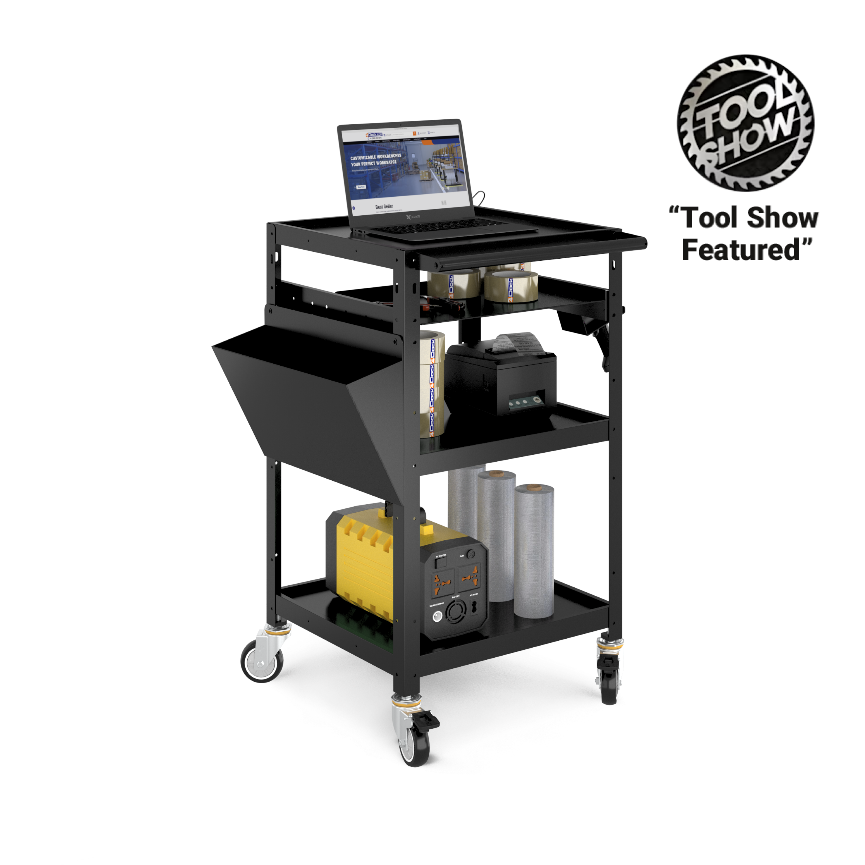 Mobile Workstation Cart in Stock | 4Dock